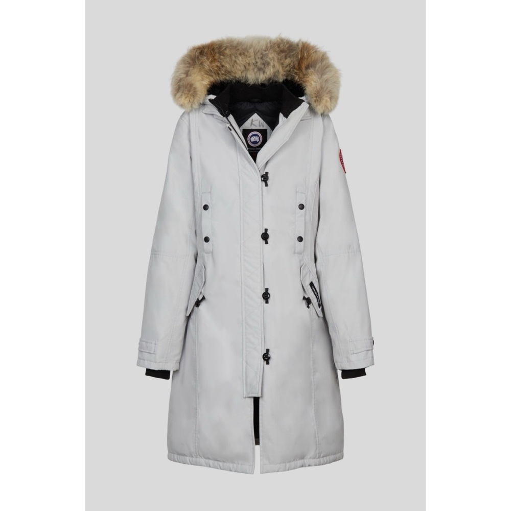 Canada Goose Kensington Parka in Silver Birch